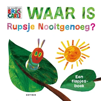 Afbeelding van Uitgeverij gottmer flapjesboek waar is rupsje nooitgenoeg?