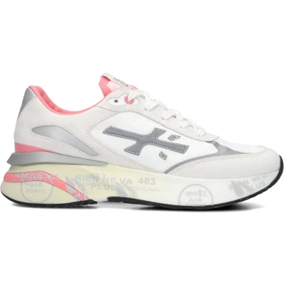 Afbeelding van Premiata Moerun d Sneakers Textiel Dames Wit Maat 37
