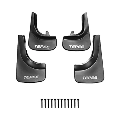 Afbeelding van RE&amp;AR Tuning Spatbord Voor Peugeot Partner Tepee Achter 4 Stuks