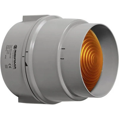 Afbeelding van Werma Signaltechnik Signaallamp 890.300.00 Geel Continulicht 12 V/AC, V/DC, 24 48 110 230 V/AC