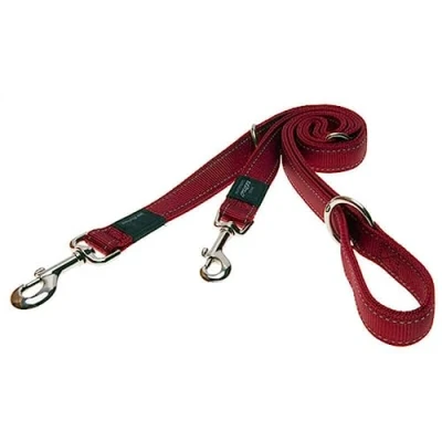 Afbeelding van Rogz Utility Multilijn Hondenriem 180x2.0 cm Rood L