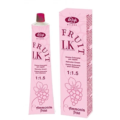 Afbeelding van Lisap LK Fruit Cream Color Ammonia free Kleuring haarkleur permanent 100ml 10/0 Platinum Blonde / Platinblond