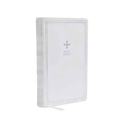 Afbeelding van NRSV, Catholic Bible, Gift Edition, Leathersoft, White, Comfort Print