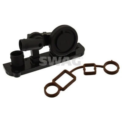 Afbeelding van SWAG 30 94 6604 Klep, ontluchting nokkenasbehuizing VOLKSWAGEN: Golf 6, 5, Passat B6 Variant, AUDI: TT Coupe, A3 Sportback, A4 B7 Avant