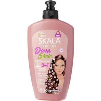 Afbeelding van Skala Expert Haarcrème &quot;Dona&quot; 250 g 100% veganistisch met plantaardige oliën die het haar versterken en glans geven