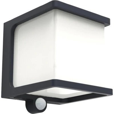 Afbeelding van Lutec DOBLO 6939412012384 Tuinlamp op zonne energie 7.5 W Neutraalwit Antraciet