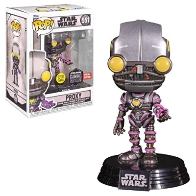Afbeelding van Funko Pop! Star Wars: The Force Unleashed Proxy #551 Gaming Special Edition Exclusive GITD