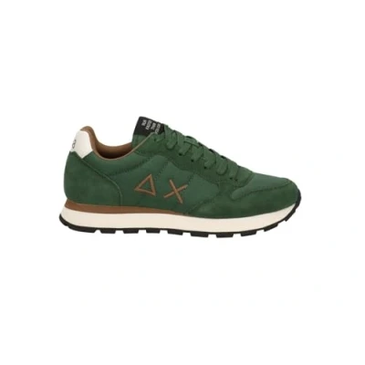 Afbeelding van Sun68 Sneakers laag, Heren, Maat: 40, Verde Leer