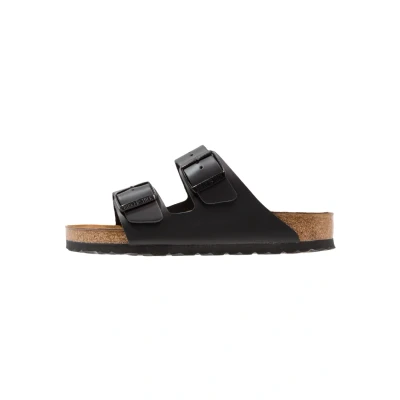 Afbeelding van Birkenstock Arizona Pantoffels, Maat: 41, Black Leer