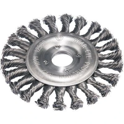 Afbeelding van KS Tools, Schuurmiddelen, Roestvrij stalen ronde borstel 0,5 mm, Ø 115 mm