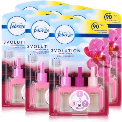 Afbeelding van Ambi Pur 3volution Electric Refill Thai Orchid 6 stuks