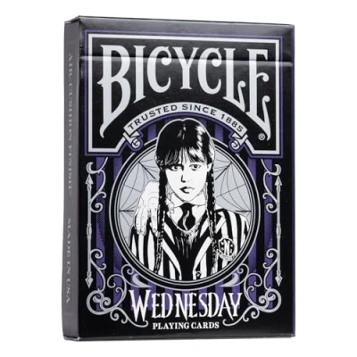 Afbeelding van Bicycle Wednesday A Netflix Series Premium Speelkaarten Poker Official Licensed Collectible