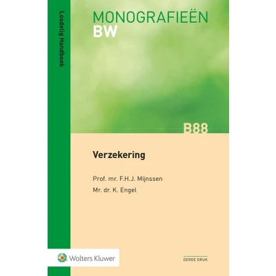 Afbeelding van Monografieen BW Verzekering