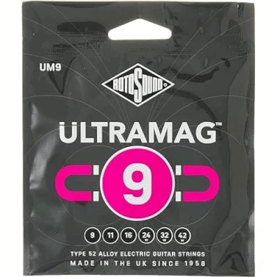 Image de Rotosound UM9 Ultramag Jeu de cordes guitare électrique 9 42