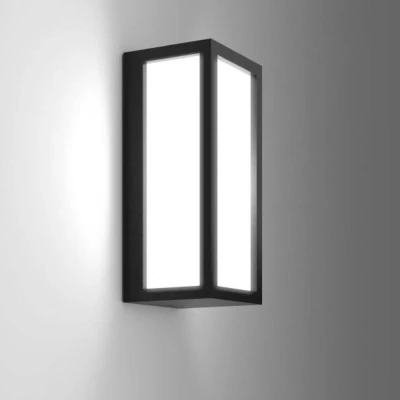 Afbeelding van RZB Home 101 LED/18W 3000K 110x103x2 611980.0031 LED wandlamp 18 W Antraciet