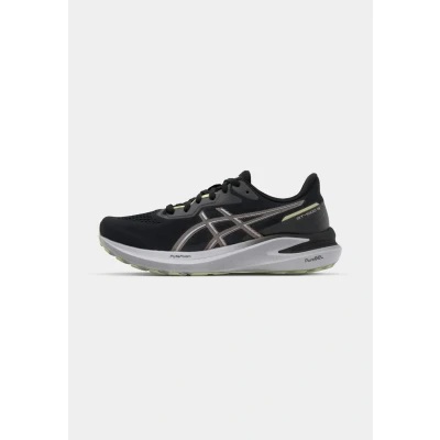 Afbeelding van Asics GT1000 13 Hardloopschoenen voor op de weg, Dames, Maat: 37, Black/breeze Textiel/ synthetisch
