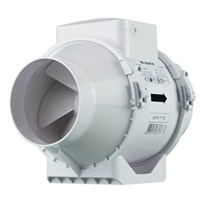 Afbeelding van Vents buisventilator TT Ø125 mm 220/280 m3/h Inline ventilator