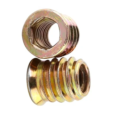 Afbeelding van M6/M8/M10 externe tand inbussleutel platte kop meubelschroeven 20 stuks/verpakking (M8 x 15 mm)