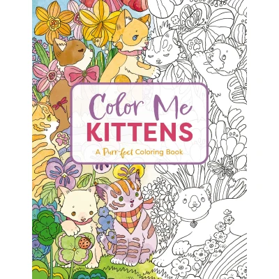 Afbeelding van Color Me Coloring Books Kittens