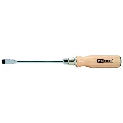 Afbeelding van KS Tools, Schroevendraaiers, ERGOTORQUE HOUT Schroevendraaier (Gleuf)