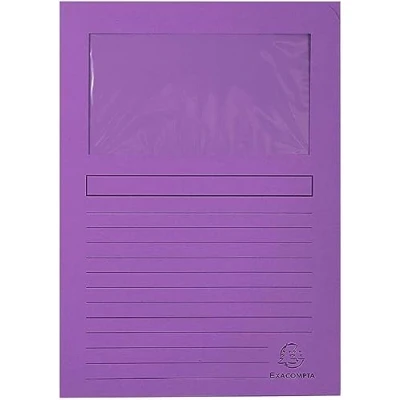 Image de Paquet 100 chemises a fenetre forever a4