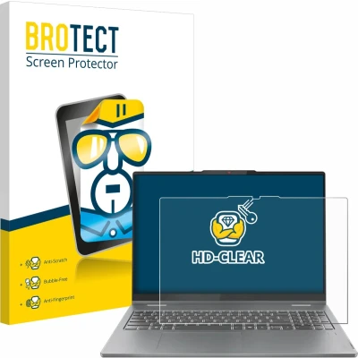 Afbeelding van BROTECT Screenprotector voor Lenovo IdeaPad 5 2 in 1 Gen 9 16&quot; Folie Beschermfolie transparant