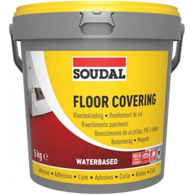 Afbeelding van Soudal Vloerbekledingslijm voor PVC en Vinyl 5KG