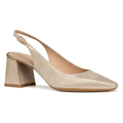 Afbeelding van Geox D Giselda Klassieke pumps, Dames, Maat: 40, Light gold Leer