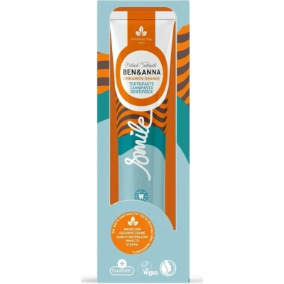 Afbeelding van Natuurlijke Tandpasta Kaneel sinaasappel B &amp; A 75ml Plasticvrij