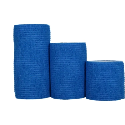 Afbeelding van Kerbl Zwachtels Equilastic Zelfhechtend 4,5m Blauw 5cm Agradi.be