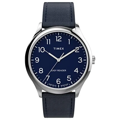 Afbeelding van Timex EASY Reader Horloge Blue, Heren, Maat: One Size, Blue