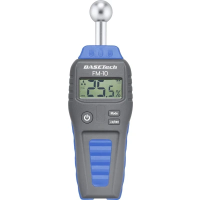 Afbeelding van Basetech FM 10 Materiaalvochtmeter Meetbereik bouwvochtigheid 0.1 tot 99.9 %Vol. houtvochtigheid (bereik)