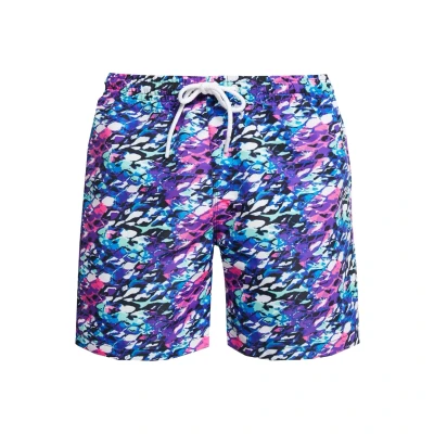 Afbeelding van Urban Classics SWIM Shorts Zwemshorts, Heren, Maat: Medium, Blue/pink