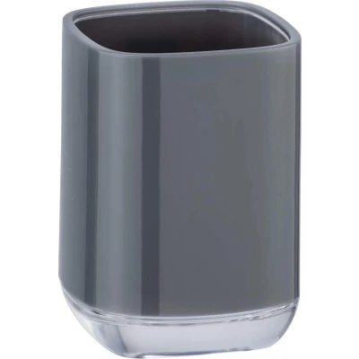Afbeelding van Wenko Badkamerbeker Masone 10,5 X 7,5 Cm Polystyreen Grijs