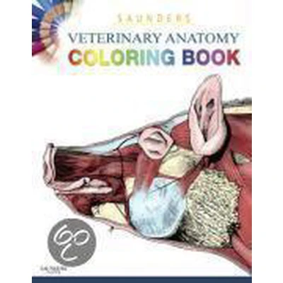 Afbeelding van Saunders Veterinary Anatomy Coloring Book