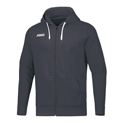Afbeelding van Jas met kap Base Antraciet / L