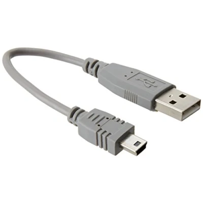 Afbeelding van USB 2.0 A to Mini B Cable Startech USB2HABM6IN Grey