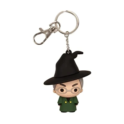 Afbeelding van HARRY POTTER RUBBER FIGURE KEYCHAIN MC GONAGALL