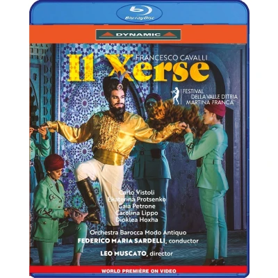 Afbeelding van Carlo Vistoli, Ekaterina Protsenko, Gaia Petrone Cavalli: Il Xerse (Blu ray)