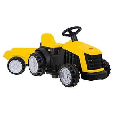 Afbeelding van COIL elektrische tractor voor kinderen vanaf 3 jaar, geel