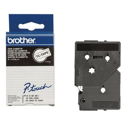 Afbeelding van Brother TC 701 Tape Zwart op groen (12 mm)