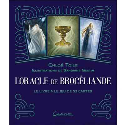 Image de L&#039;Oracle de Brocéliande le livre &amp; jeu 53 cartes Coffret