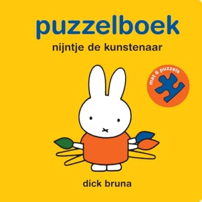 Afbeelding van puzzelboek nijntje de kunstenaar