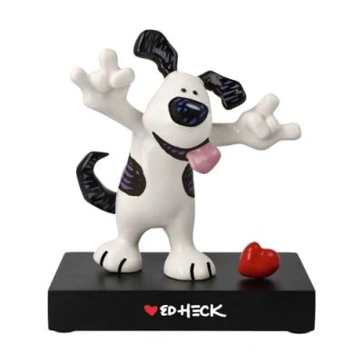 Afbeelding van Goebel Ed Heck Decoratief beeld / figuur Rock On 18 Porselein hond 18cm