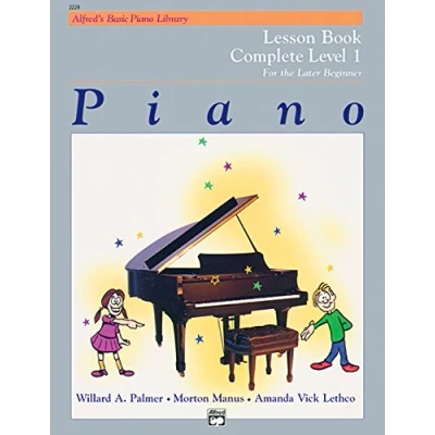 Afbeelding van Alfred&#039;S Basic Piano Course Lesson Book