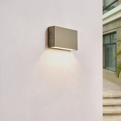 Afbeelding van Arcchio Karline LED buiten wandlamp roestvrij staal 4W