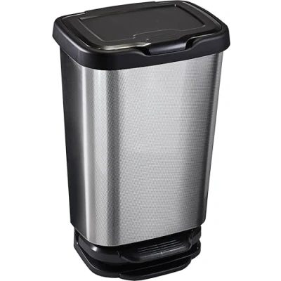 Afbeelding van M HOME Pedaalemmer JIVE 40 L Carboneffect Donkergrijs