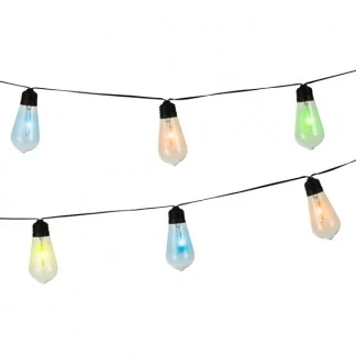 Afbeelding van Solar lichtsnoer Lumineo 1.8 meter (10 LEDs, Multikleur)