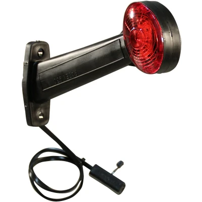 Afbeelding van Contourlamp RADEX 930 led Rood / wit Kabel 500mm met quick connector, universeel Contourverlichting (Oranje,Wit)