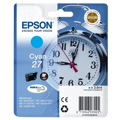 Image de Epson 27 cyan originale cartouche d&#039;encre